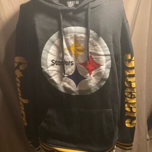 NFL Black and Yellow Steelers Sweatshirt